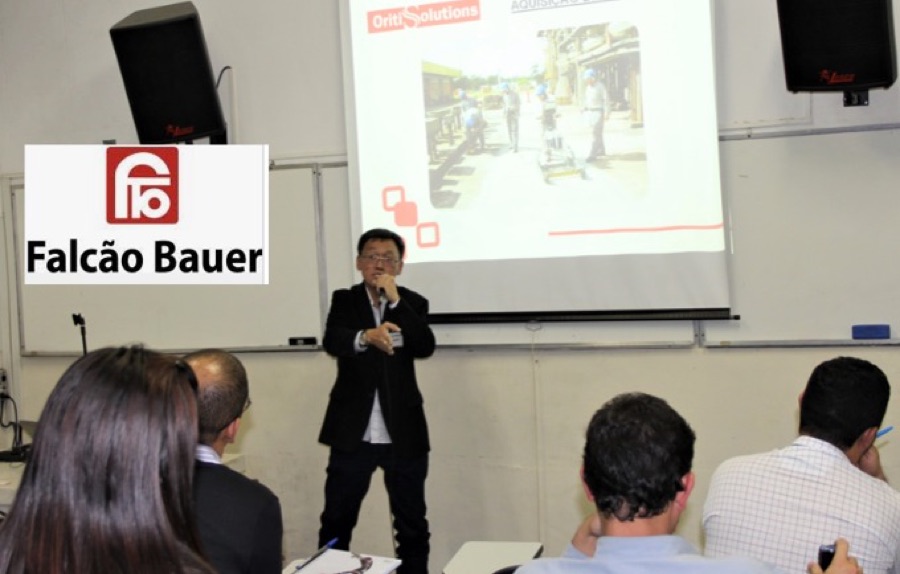 Apresentação técnica sobre aquisição de dados com GPR para a equipe do Instituto Falcão Bauer